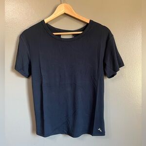 Joy Lab blue athletic open back‎ tee shirt size xs lightweight sporty